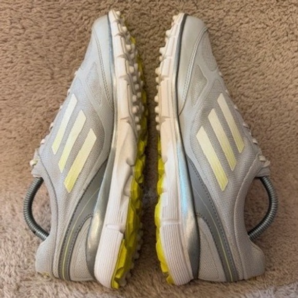 Adidas Adizero Sport II Womens Golf Shoes Grey Yellow Spikeless Q46777 Size 10 - Picture 6 of 9